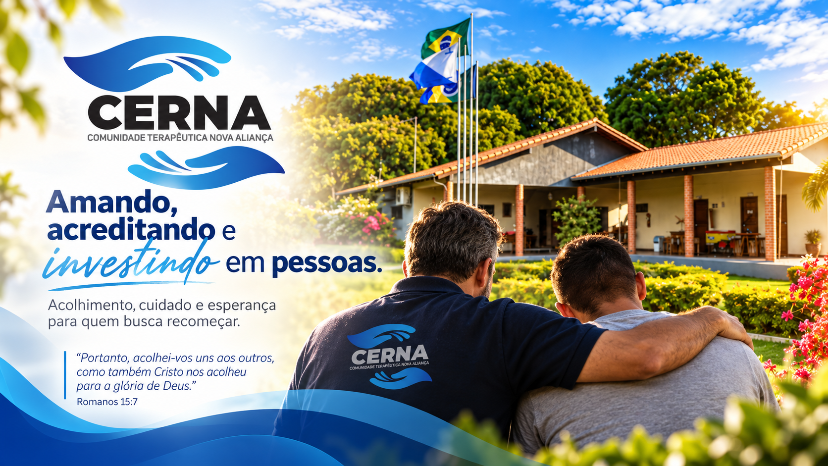 AMANDO, ACREDITANDO E INVESTINDO EM PESSOAS